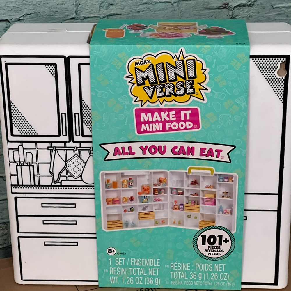 's Mini Verse Make It Mini Food Set - Colorful